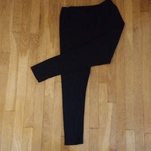 Lula Roe, Black leggings - tall & curvy